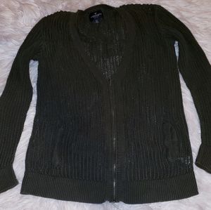 American eagle sweater L cardigan